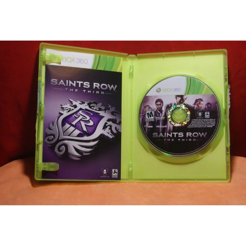 Saints Row The Third Xbox 360 CIB Alt/to GTA Style Mission Game Fun